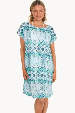 Abstract Diamond Michelle Dress