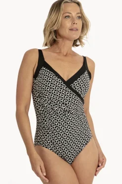 Alo Ruched Surplice One Piece