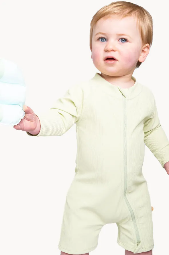 Baby Boys Zip Boyleg Sunsuit