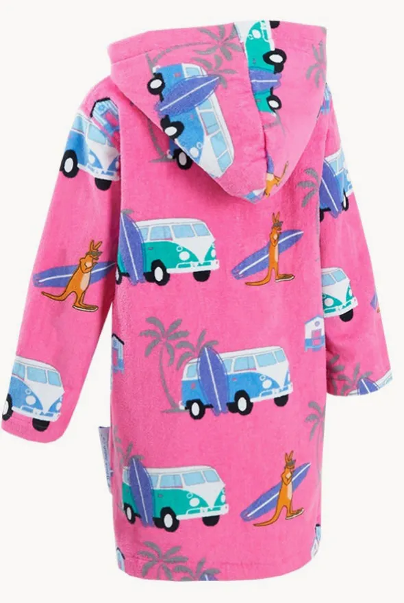 Baby Combi Hooded Towel Robe 12-24M
