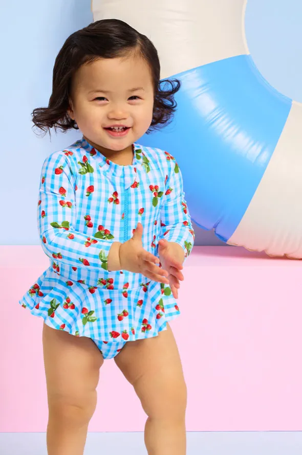 Baby Girls Beach Picnic Sunsuit