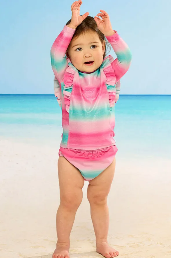 Baby Girls Ombre Suntop Set