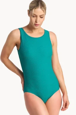 Barbados Scoop Back One Piece