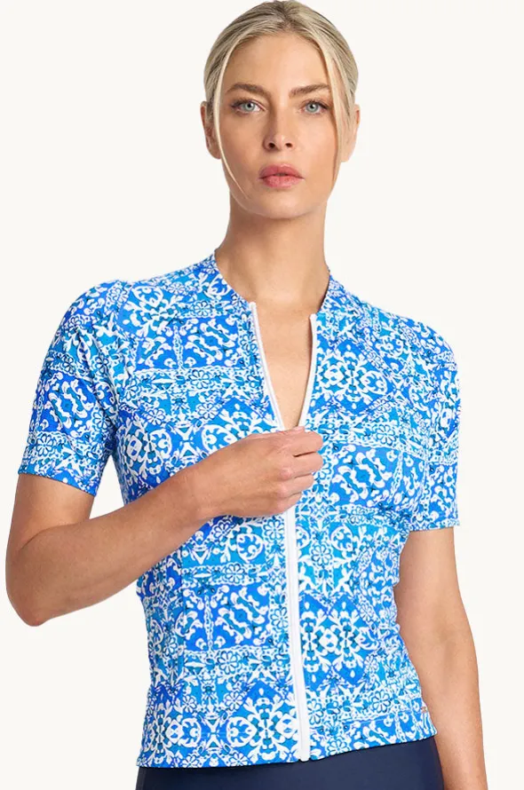 Bazaar Short Sleeve Suntop