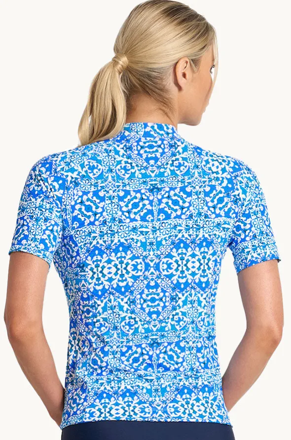 Bazaar Short Sleeve Suntop