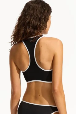 Beach Bound Zip Action Back Tank