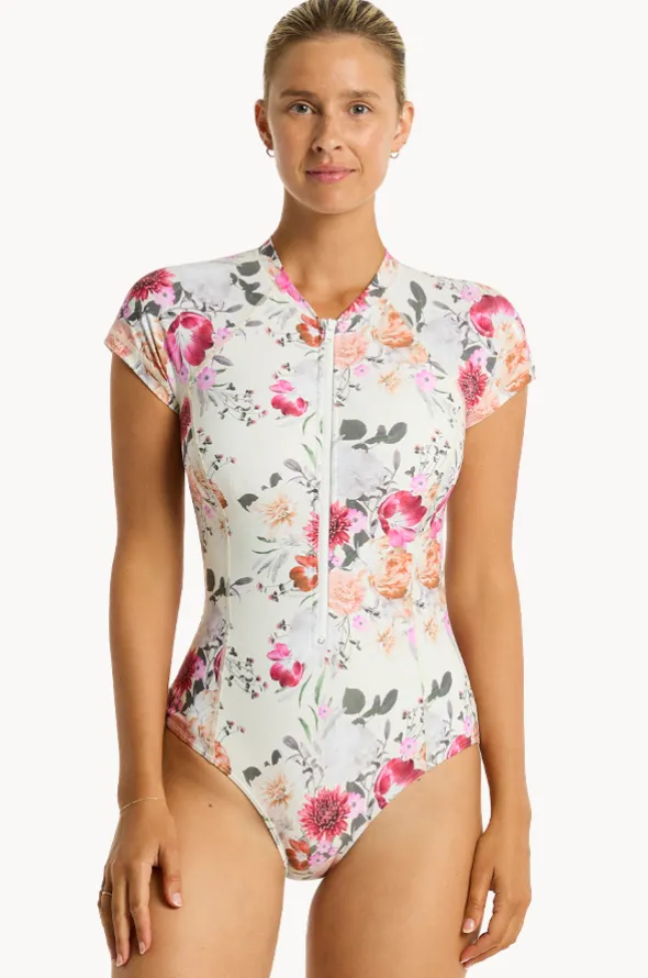 Belle Short Sleeve Sunsuit
