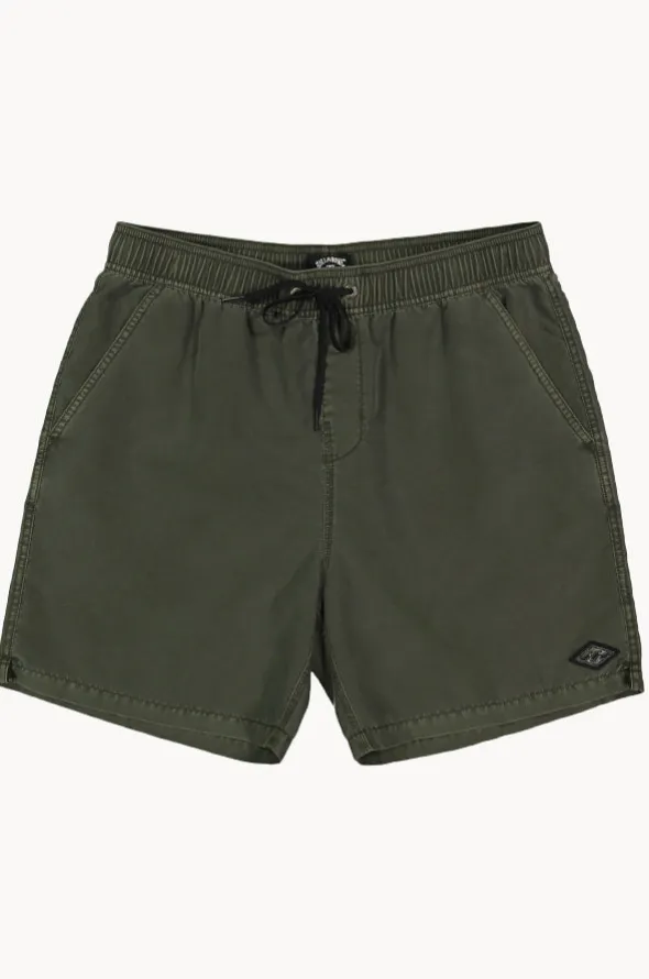 Boys All Day Overdye Layback Boardshort