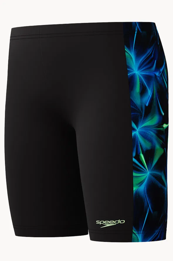 Boys Allover Print Panel Jammer