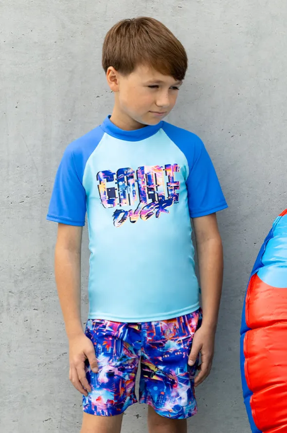 Boys Arcade Short Sleeve Suntop