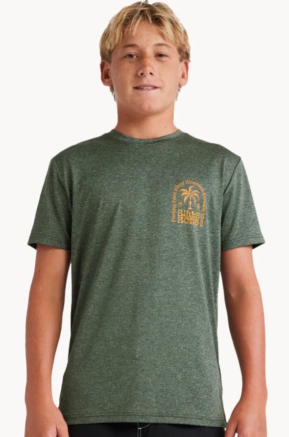 Boys Big Wave Shazza Short Sleeve Suntop