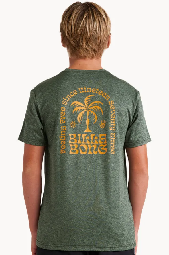 Boys Big Wave Shazza Short Sleeve Suntop