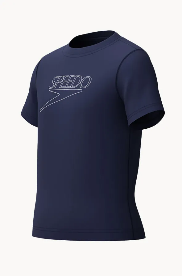 Boys Classic Logo Short Sleeve Suntop