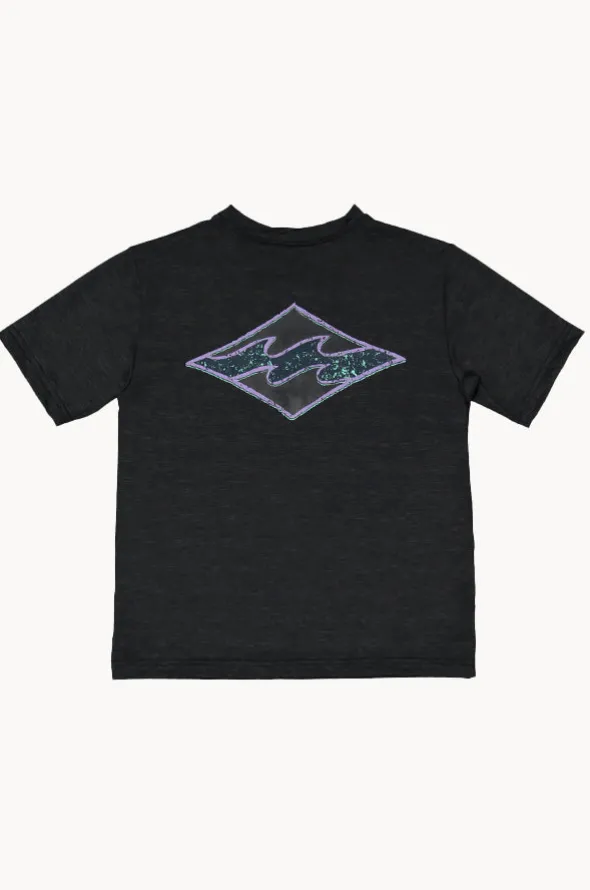 Boys Diamond Shoreline Short Sleeve Suntop