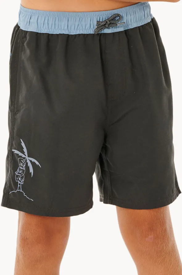 Boys Eternal Shred Block Volley Boardshort