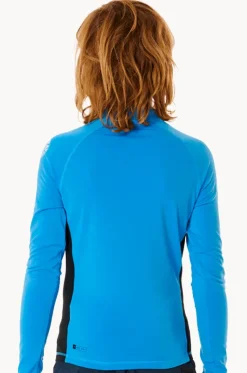 Boys Icons Brushed Long Sleeve Suntop