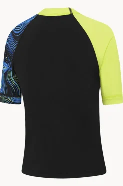 Boys Logo Short Sleeve Suntop