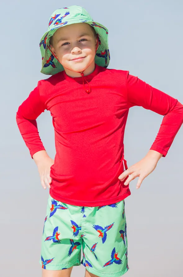 Boys Macaw Boardshort