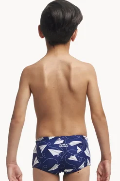 Boys Paper Plain Trunk