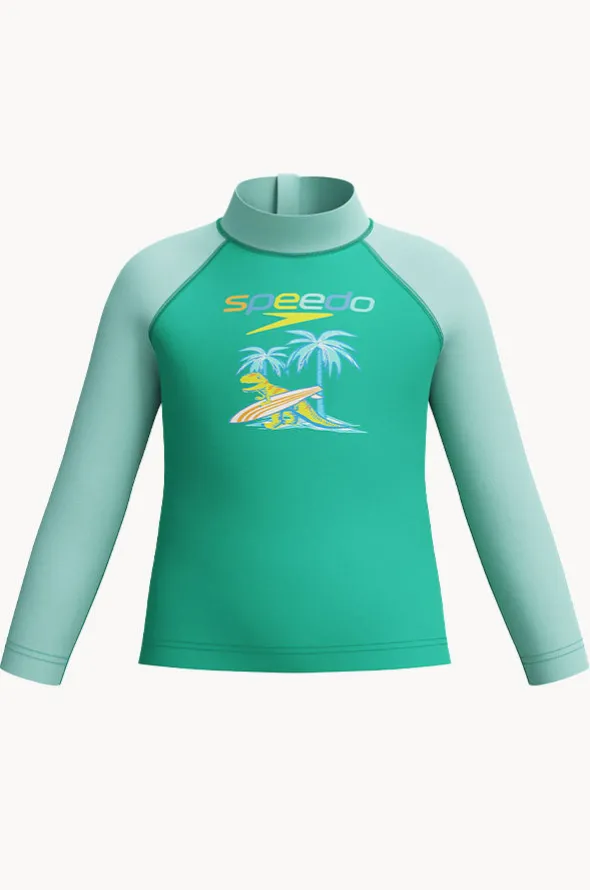 Boys Print Long Sleeve Suntop
