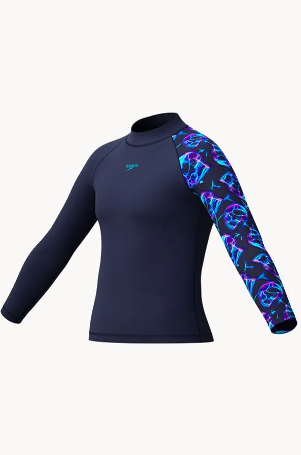 Boys Print Long Sleeve Suntop