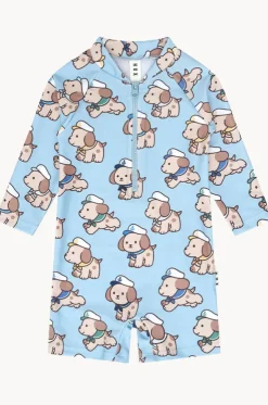 Boys Sailor Pup Sunsuit