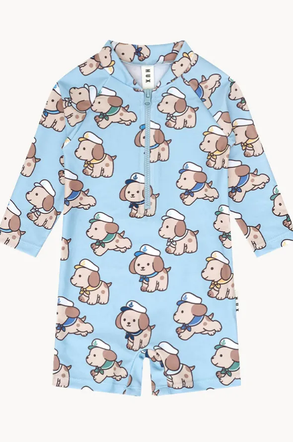 Boys Sailor Pup Sunsuit
