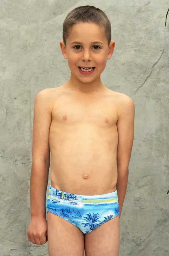 Boys Shipwrecked Racer Brief