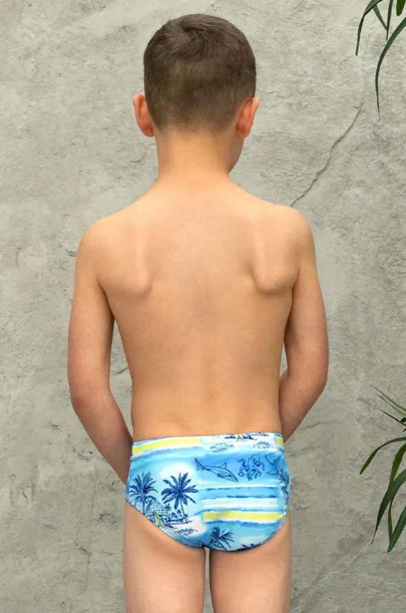 Boys Shipwrecked Racer Brief