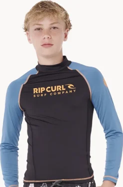Boys Shock Long Sleeve Suntop