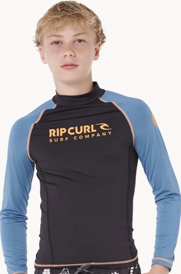 Boys Shock Long Sleeve Suntop