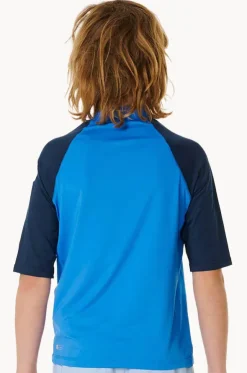 Boys Shock Short Sleeve Suntop
