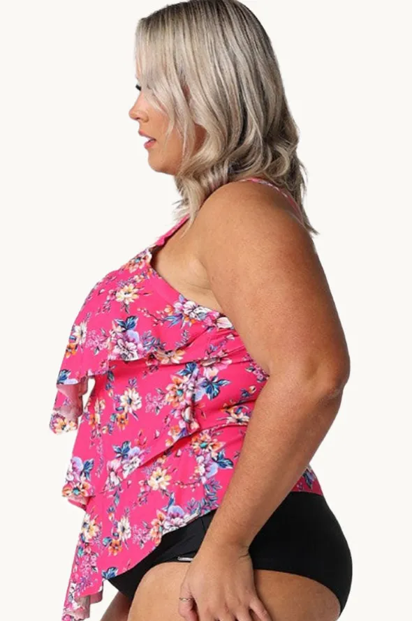 Castaway Tiered Frill Tankini Separate