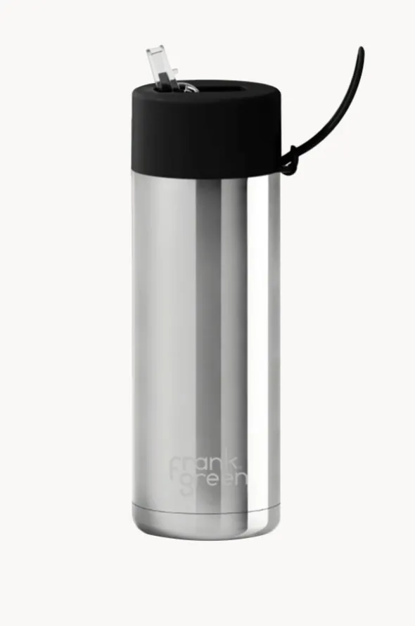 Chrome Ceramic Drink Bottle 595ml