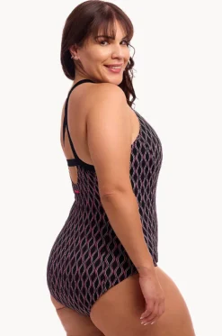 Curvy Queen Brace Me Back One Piece