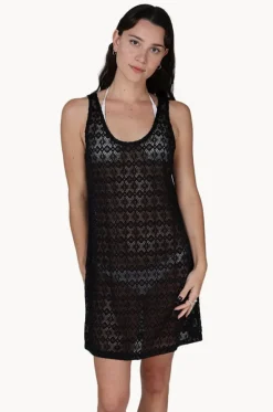 Diamante Scoop Neck Tank Dress