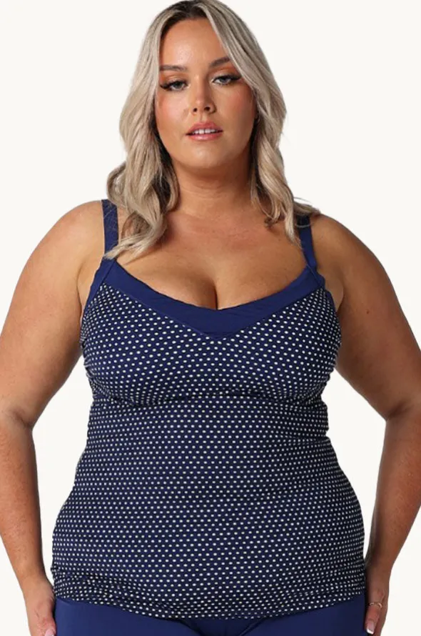 Dots F/G Cup Tankini Separate