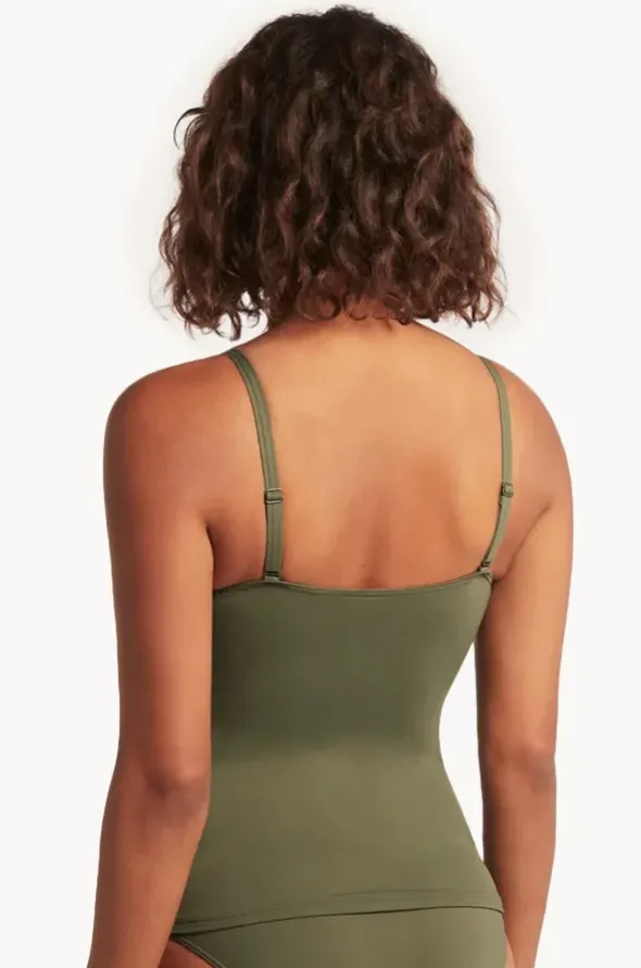 Eco Essentials Cross Front Tankini Separate