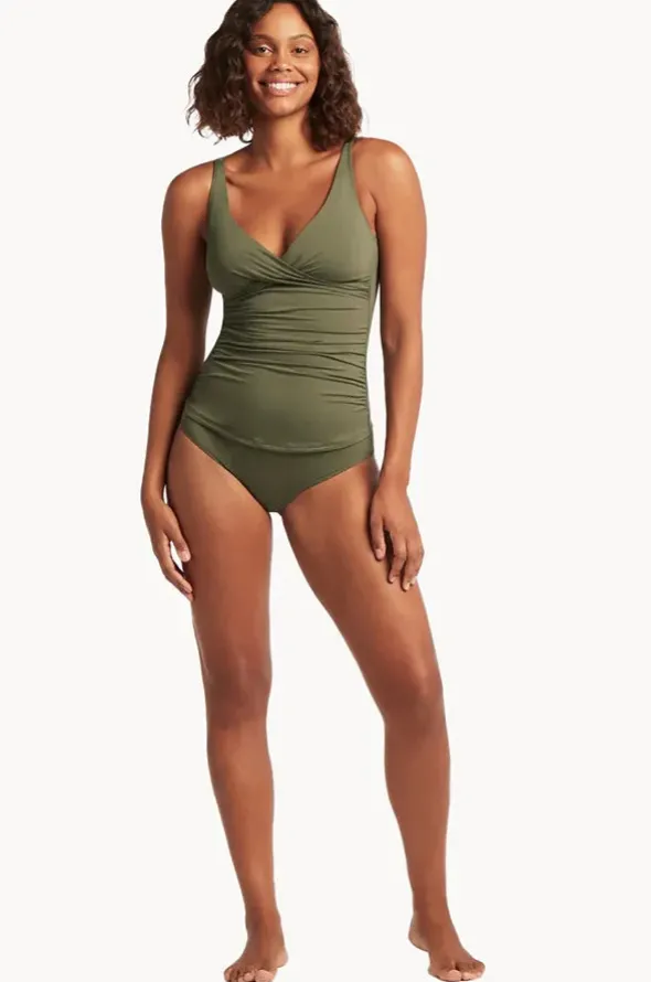 Eco Essentials Cross Front Tankini Separate