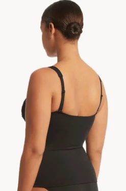 Eco Essentials Twist Front Tankini Separate