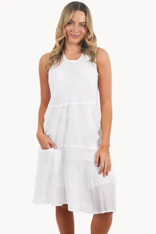 Essentials Sleeveless Pocket Dress