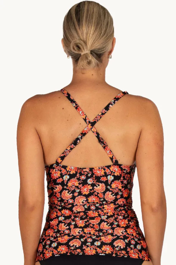 Flamenco D/E Cup Square Neck Tankini Separate
