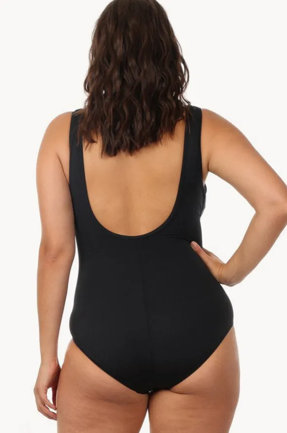 Frill Cross Over One Piece