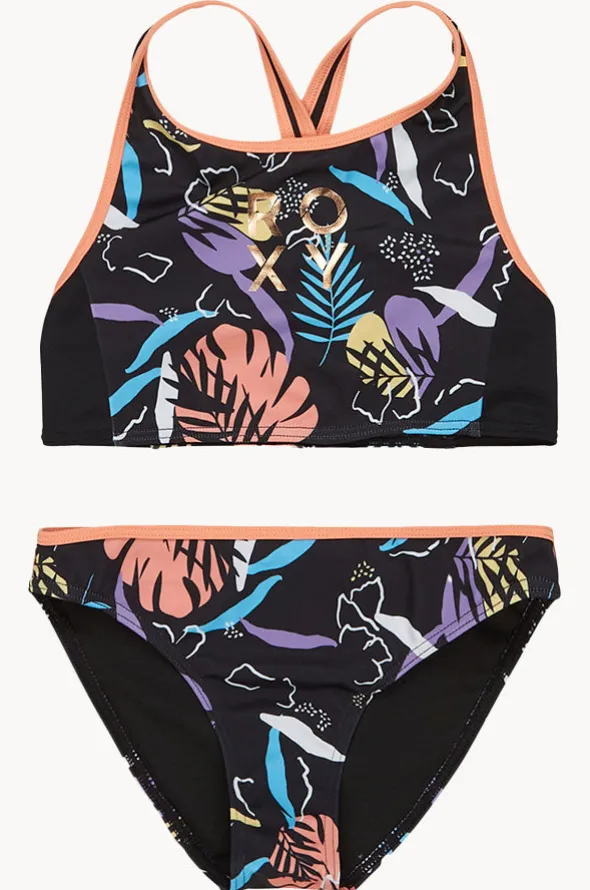 Girls Active Crop Set