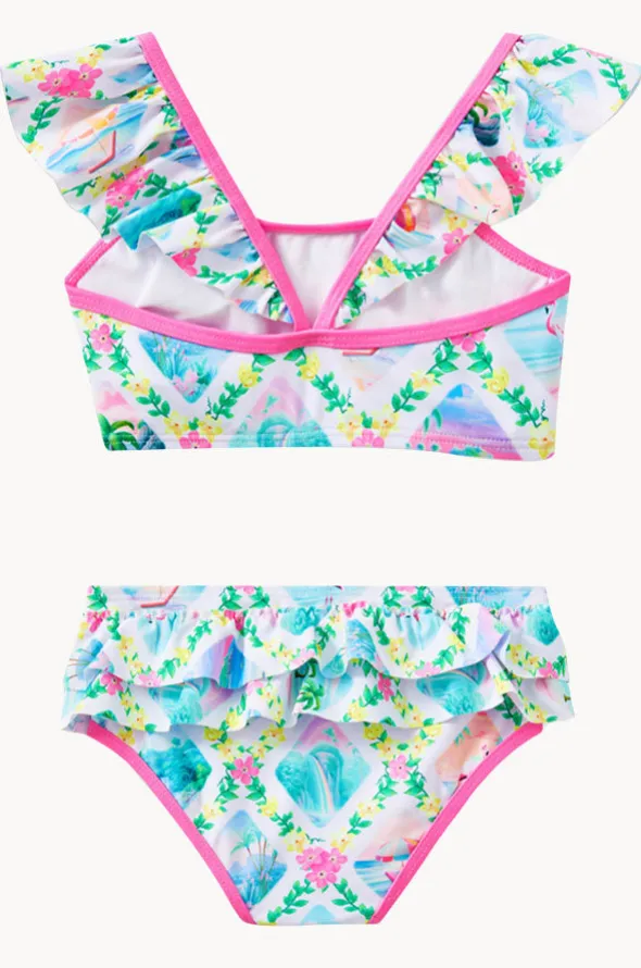Girls Aloha Crop Set
