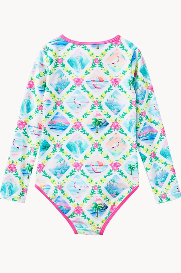 Girls Aloha Sunsuit
