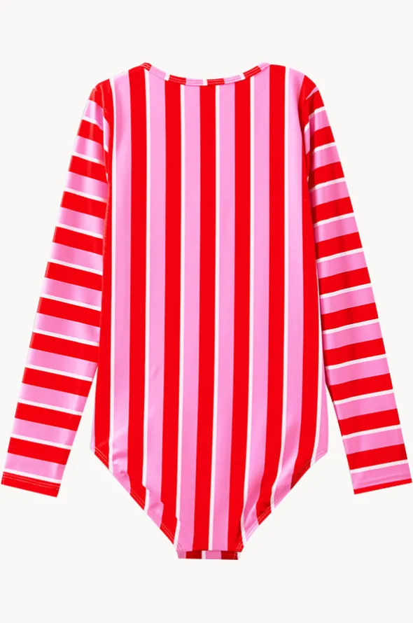Girls Candy Stripe Sunsuit