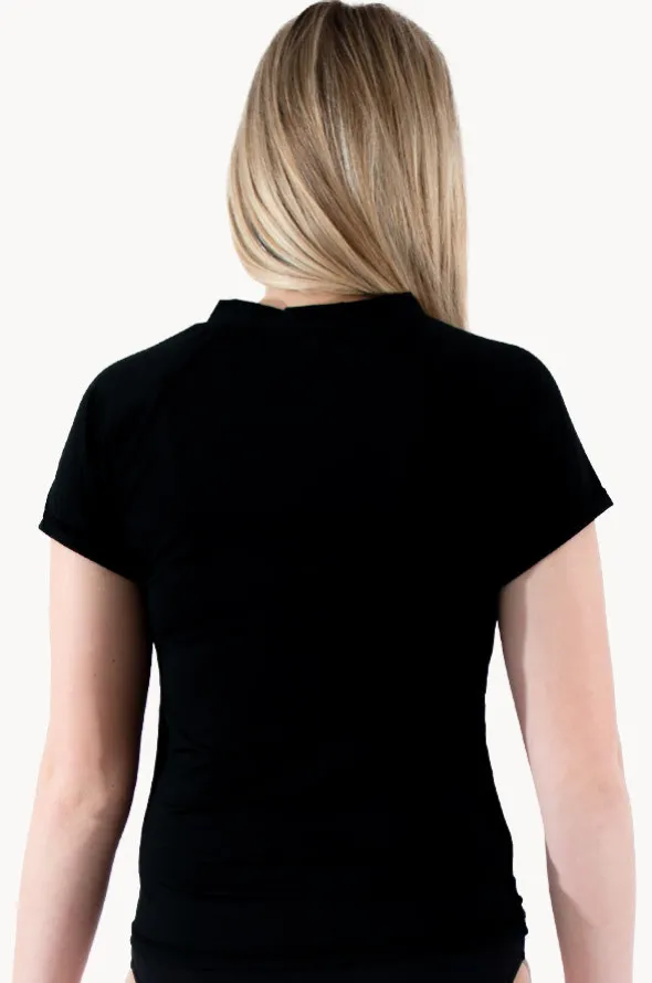 Girls Cap Sleeve Rashie
