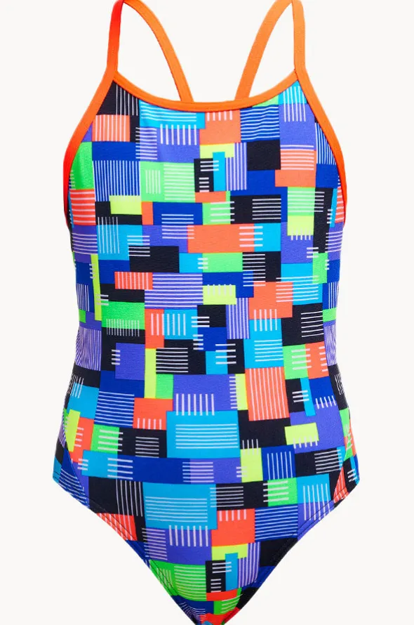 Girls Chip Set Diamond Back One Piece