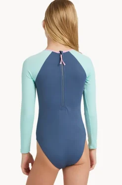 Girls Colorblock Sunsuit